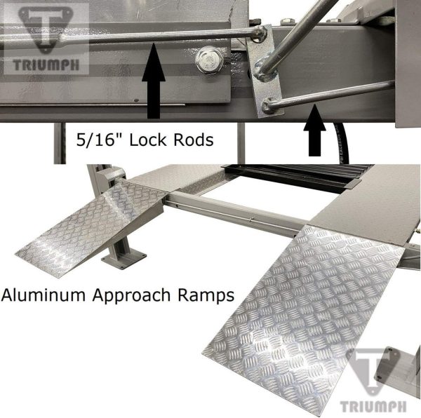 Triumph NSS-11 (Truck Combo) 11,000 lb 4 Post Automotive Lift with Jacks - Image 6