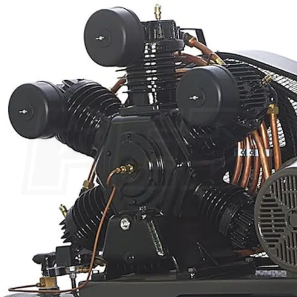 Schulz 10120HW40X-3  V-Series 10-HP 120-Gallon Two-Stage Air Compressor (208V 3-Phase) - Image 3