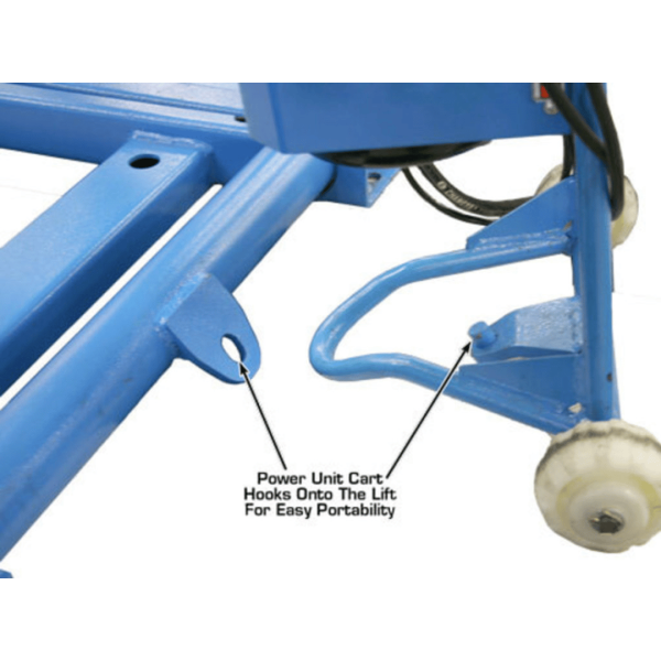 Atlas 7K-Kwik-Bay Portable Mid-Rise 7,000 lb Capacity Scissor Lift - Image 11