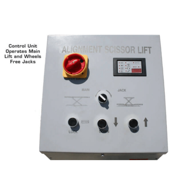 Atlas 12AWFSL 12,000 lb Capacity Alignment Scissor Lift with Wheels Free Lifts - Image 11