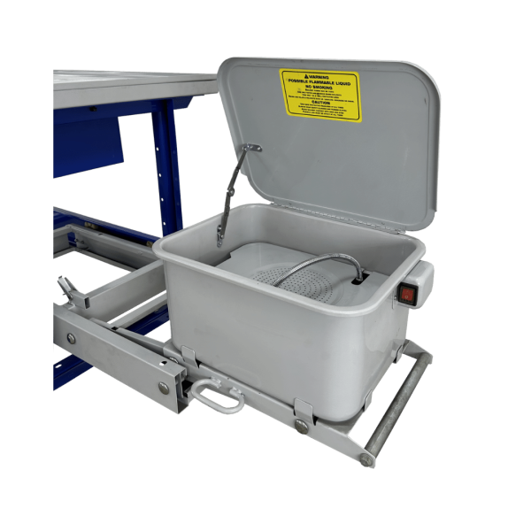 iDEAL PTDT-PW-1000 Premium Tear Down Table with 3.5G Parts Washer - Image 10