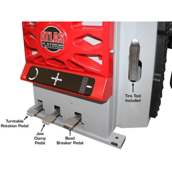 Atlas Platinum PTC300 Tire Changer + PWB50 Wheel Balancer Combo Package - Image 10