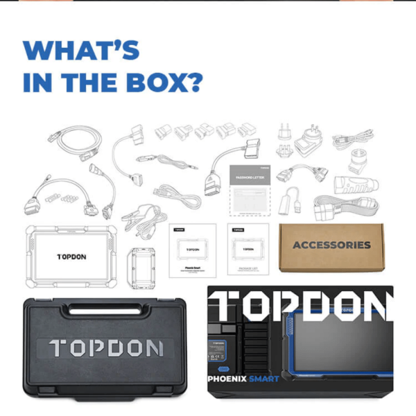 Topdon USA Phoenix Smart Advanced Intelligent Diagnostic Scanner - Image 10