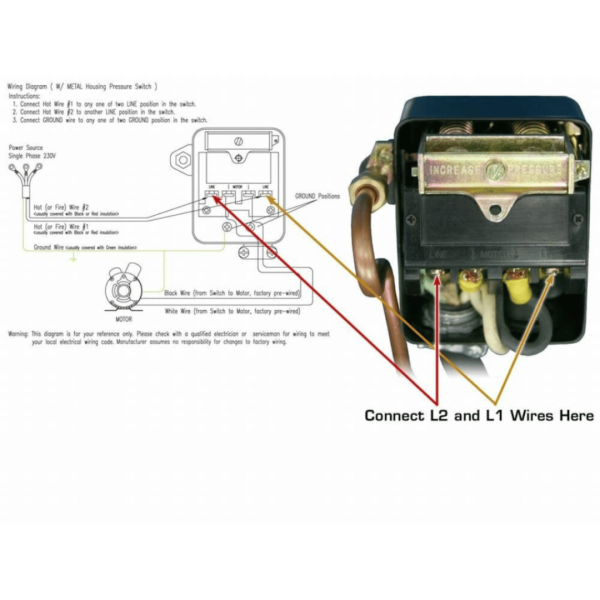 Atlas Air Force AF5 4.5HP 60 Gallon Single-Stage Air Compressor - Image 11