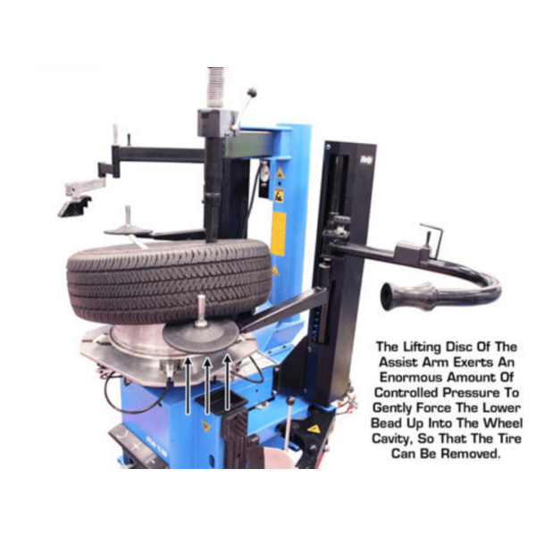 Atlas TC289DAA Tire Changer + WB11 Wheel Balancer Combo Package - Image 10