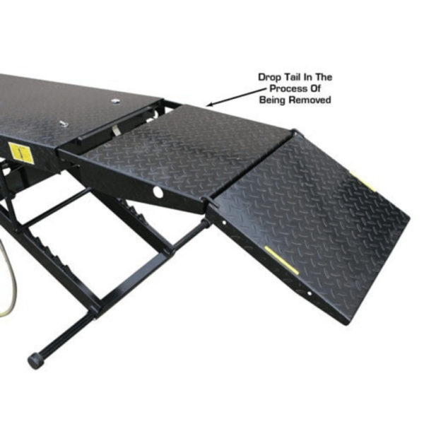 Atlas Cyclelift Air Operated 1,000 lb Capacity Motorcycle Lift - Image 11