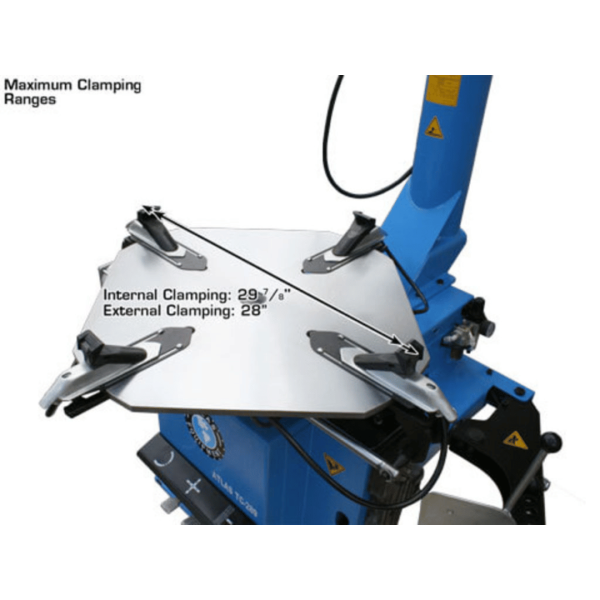 Atlas TC289 Tire Changer + WB11 Wheel Balancer Combo Package - Image 11