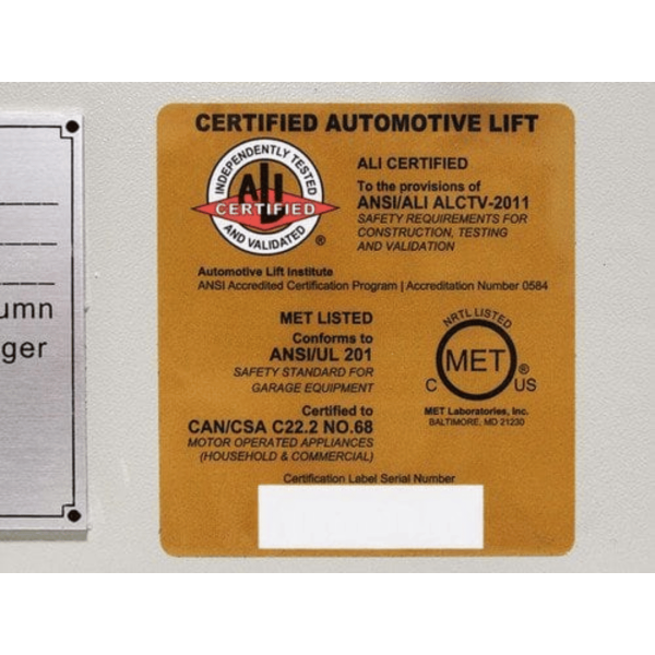 Atlas 74,000 LB. ALI Certified Battery Powered Mobile Column Lift System - Image 11