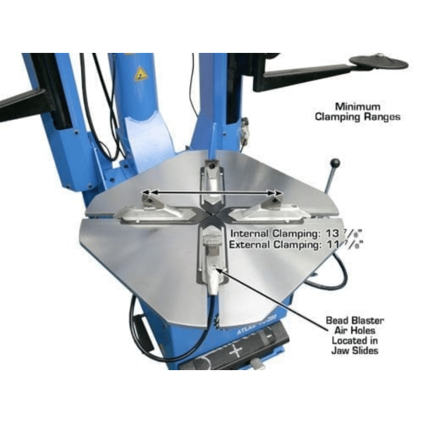Atlas TC289DAA Tire Changer + WB11 Wheel Balancer Combo Package - Image 12