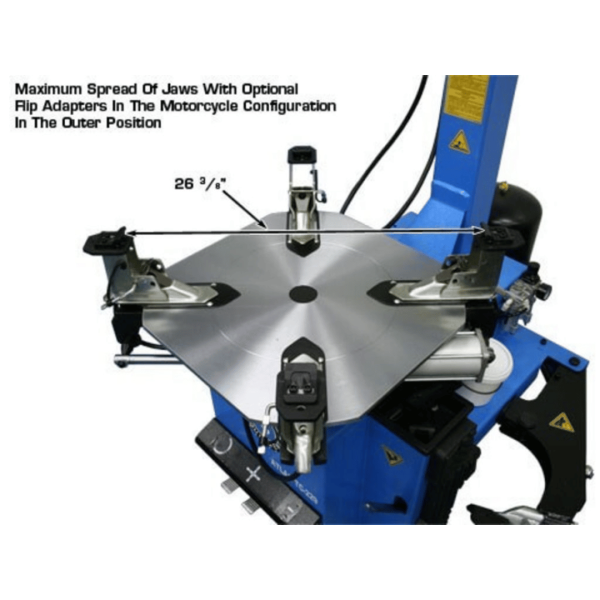 Atlas TC229 Tire Changer + WB11 Wheel Balancer Combo Package - Image 12
