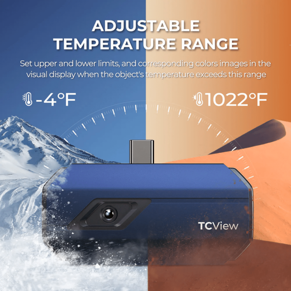 Topdon USA TC001 (Android Devices) Portable Thermal Imaging Camera - Image 13