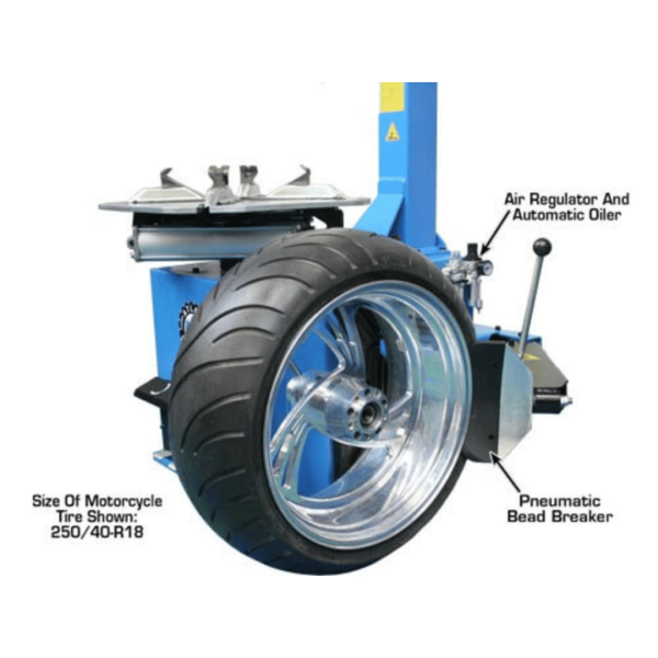 Atlas TC221 Tire Changer + WB11 Wheel Balancer Motorcycle Combo Package - Image 12