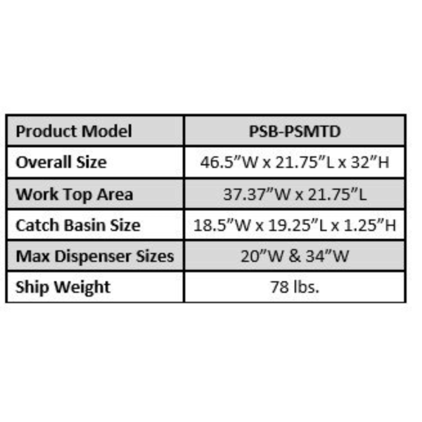 iDEAL PSB-PSValor Paint Storage Mixing Table & Dispenser - Image 12