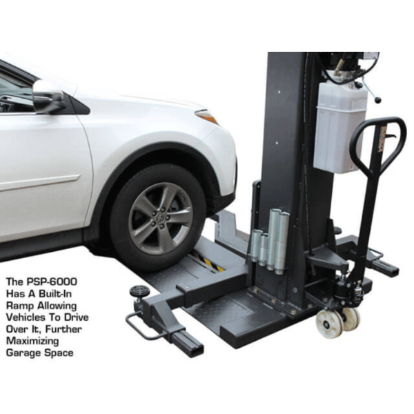 Atlas PSP-6000 6,000 lb Portable Single Post Lift - Image 13