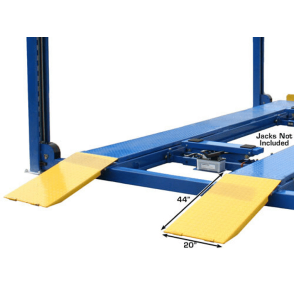 Atlas 412 12,000 lb Commercial  4-Post Lift + RJ6 Jacks Combo - Image 12