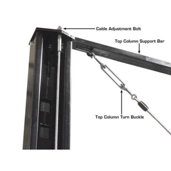 Atlas Garage PRO7000ST Super Tall 7,000 lb. Capacity 4-Post Lift - Image 14