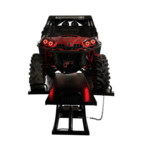 iDEAL U-2200IEH-XR-BLK Electric / Hydraulic UTV Lift Bench - Image 14