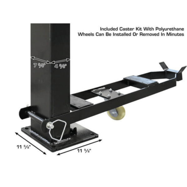 Atlas ALI Certified APEX9 4-Post Lift + RJ6 Rolling Bridge Jacks Combo - Image 13