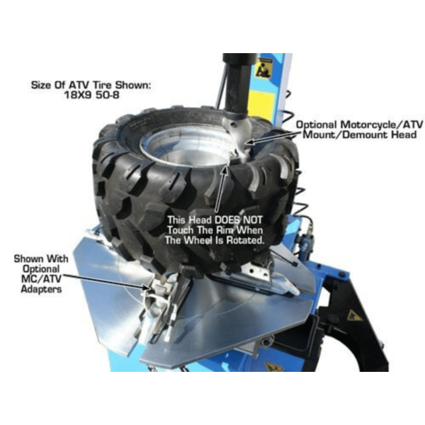 Atlas TC221 Tire Changer + WB11 Wheel Balancer Economy Combo Package - Image 16