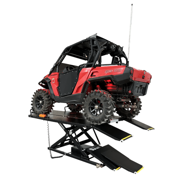 iDEAL U-2200IEH-XR-BLK Electric / Hydraulic UTV Lift Bench - Image 15