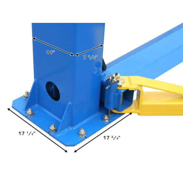 Atlas BP8000 8,000 lb Capacity Baseplate 2-Post Lift - Image 16