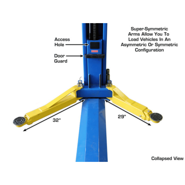 Atlas BP8000 8,000 lb Capacity Baseplate 2-Post Lift - Image 18