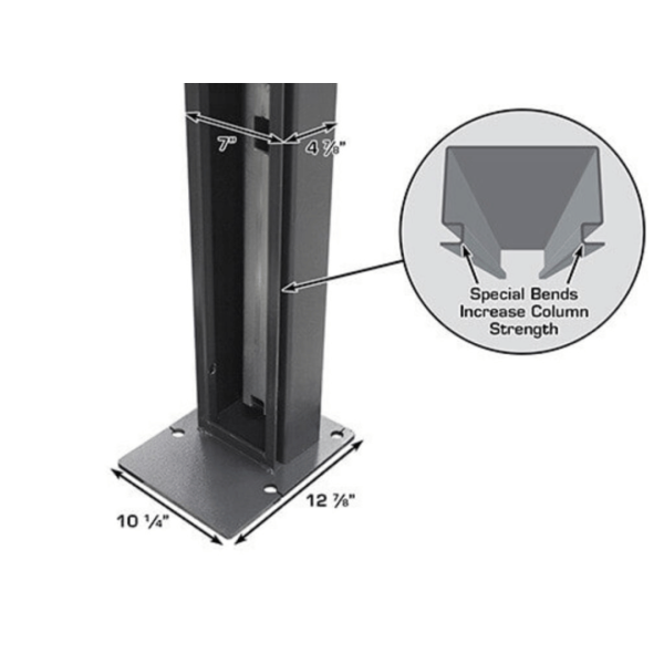 Atlas 408SL Super Deluxe Portable Hobbyist 8,000 lb. Capacity 4-Post Lift - Image 18