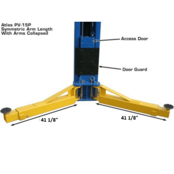 Atlas PV15PX 15,000 lb Overhead 2-Post Lift - Image 19