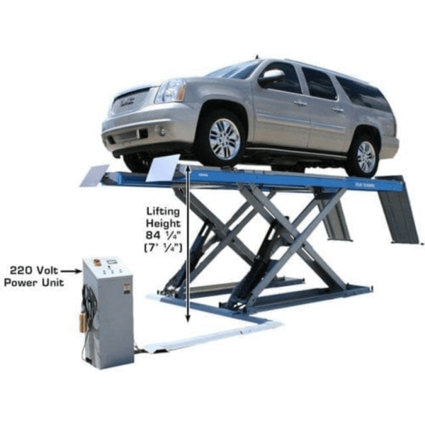 Atlas 12AWFSL 12,000 lb Capacity Alignment Scissor Lift with Wheels Free Lifts - Image 2
