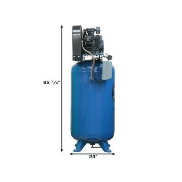 Atlas Air Force AF7 5HP 80 Gallon Two Stage Air Compressor with Magnetic Starter - Image 2