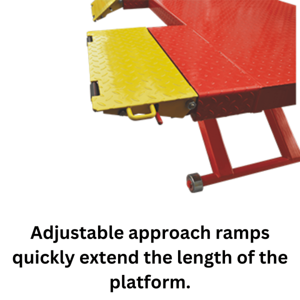Amgo EM06 6,000 lb Portable Mid-Rise Scissor Lift - Image 2
