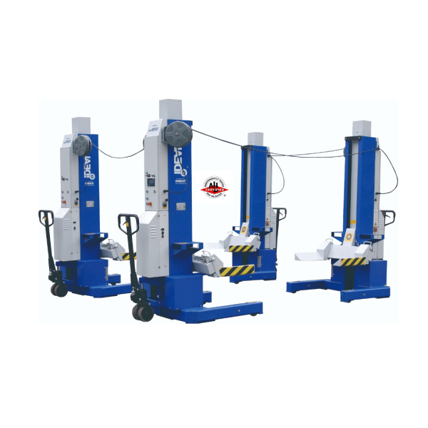 iDEAL MSC-18K-X-6108 Heavy Duty Mobile Column Lift (Set of 6) - Image 2