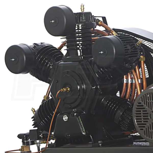 Schulz V-Series 20120HWV80X-3 20-HP 120-Gallon Two-Stage Air Compressor (460V 3-Phase) - Image 2