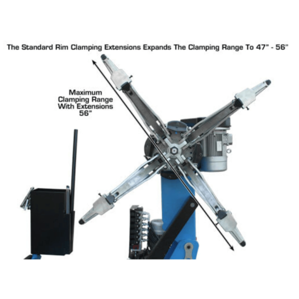 Atlas TC306 Tire Changer + WBT-210 Wheel Balancer Combo Package - Image 17