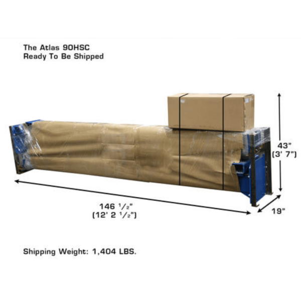 Atlas 9OHSC Overhead 9,000 lb. Capacity 2-Post Lift - Image 20