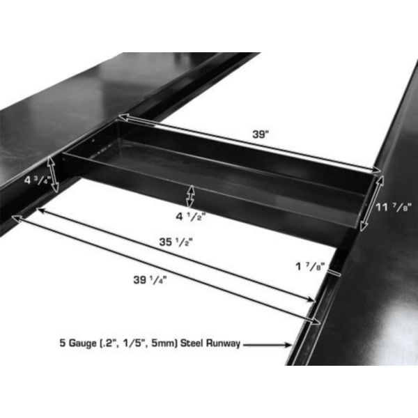 Atlas Garage PRO9000 4 Post Lift + RJ35 Sliding Jacks Combo - Image 20