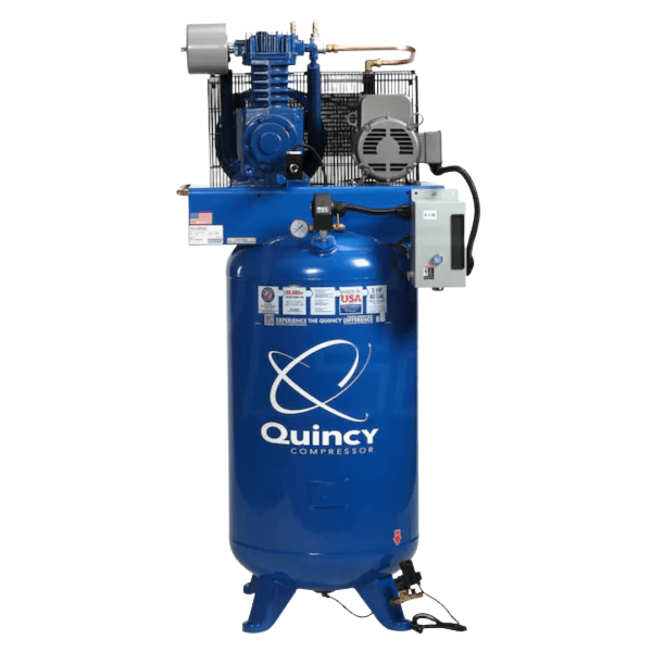 Quincy 451C80VCBM QT MAX 5-HP 80-Gallon Two-Stage Air Compressor (230V 1-Phase)