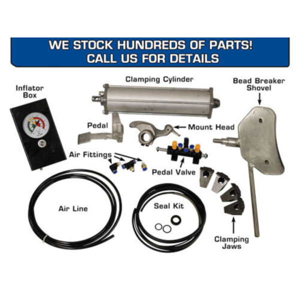 Atlas TC289DAA Extra Large Rim-Clamp Tire Changer with Dual Assist Arms - Image 25