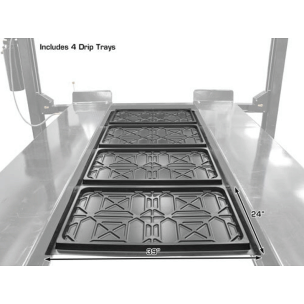 Atlas Garage PRO9000 4 Post Lift + RJ35 Sliding Jacks Combo - Image 21
