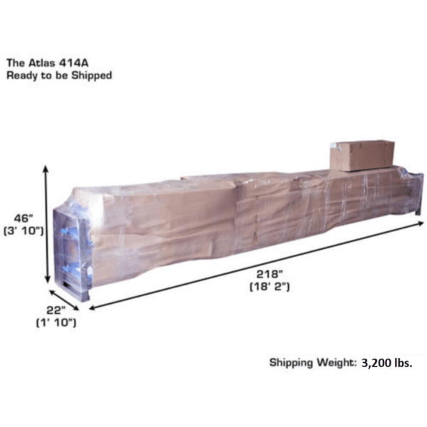 Atlas 414A 14,000 lb Commercial Grade 4-Post Alignment Lift - Image 28