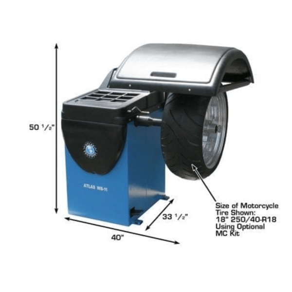 Altas WB11 Computerized Wheel Balancer - Image 2