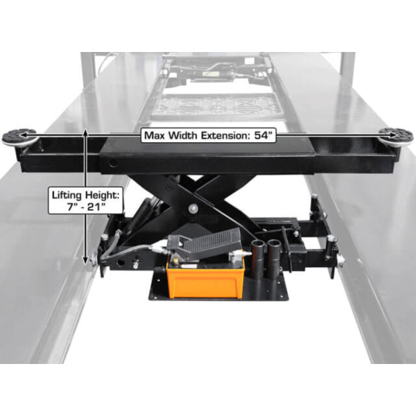 Atlas 412 12,000 lb Commercial  4-Post Lift + RJ6 Jacks Combo - Image 17