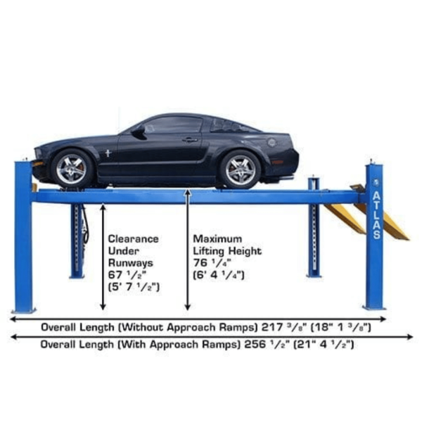 Atlas 414A Alignment Lift + RJ8 Rolling Jacks Combo - Image 3