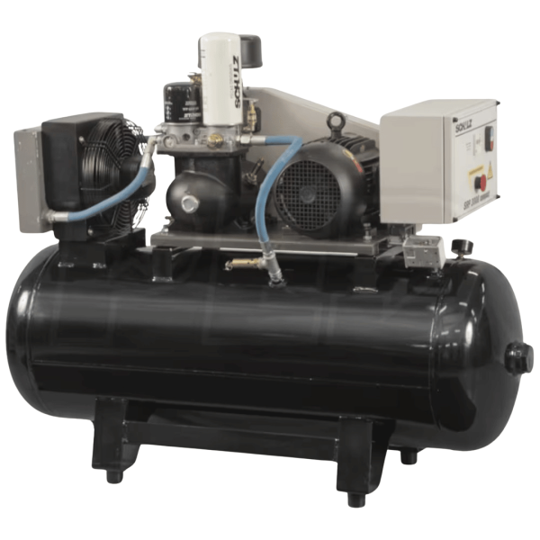 Schulz SRP 3008 Compact - 7.5-HP 60-Gallon Open Rotary Screw Air Compressor (230V 3-Phase) - Image 2