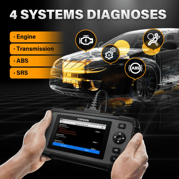 Topdon USA ArtiDiag500 Entry-Level Diagnostic Scanner - Image 2