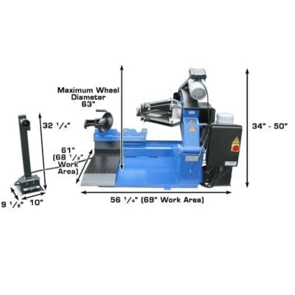 Atlas TTC301 Truck Tire Changer