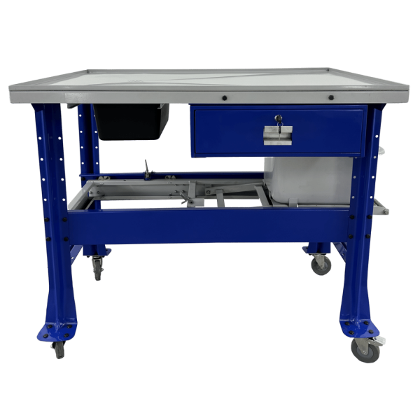 iDEAL PTDT-PW-1000 Premium Tear Down Table with 3.5G Parts Washer - Image 2