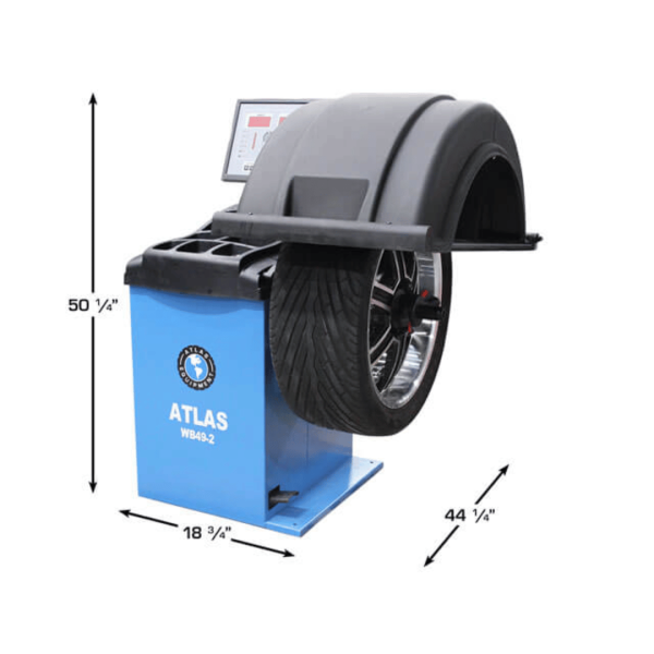 Altas WB49-2 Premium 2D Computer Wheel Balancer - Image 2
