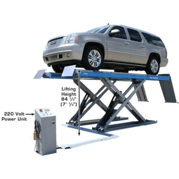 Atlas 12ASL Alignment Scissor Lift and RJ-6 Rolling Jack Combo - Image 2