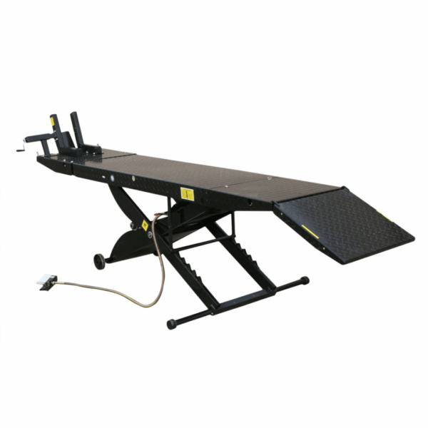 Atlas Cyclelift Air Operated 1,000 lb Capacity Motorcycle Lift - Image 2